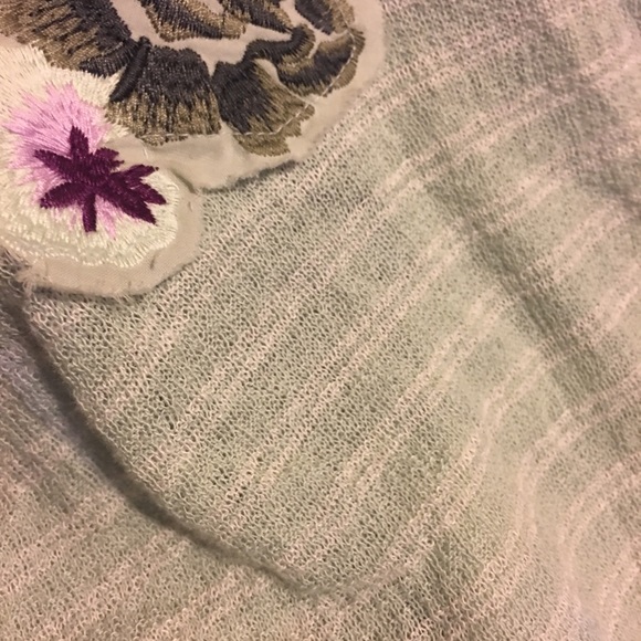 Free People Embroidered Faux Wrap Tank Top S & M - Picture 5 of 5